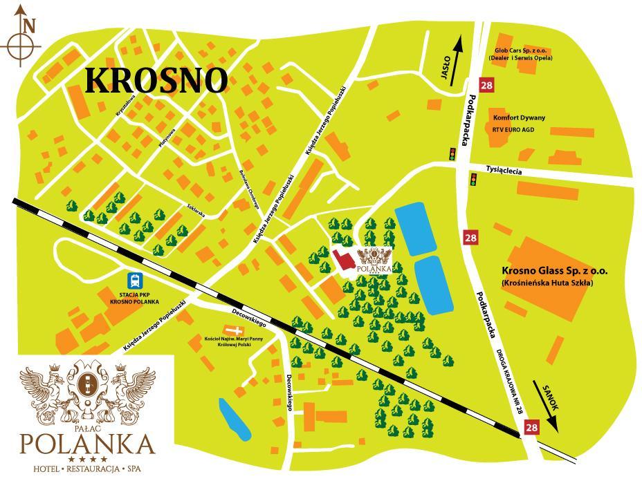 Palac Polanka Krosno Exterior foto